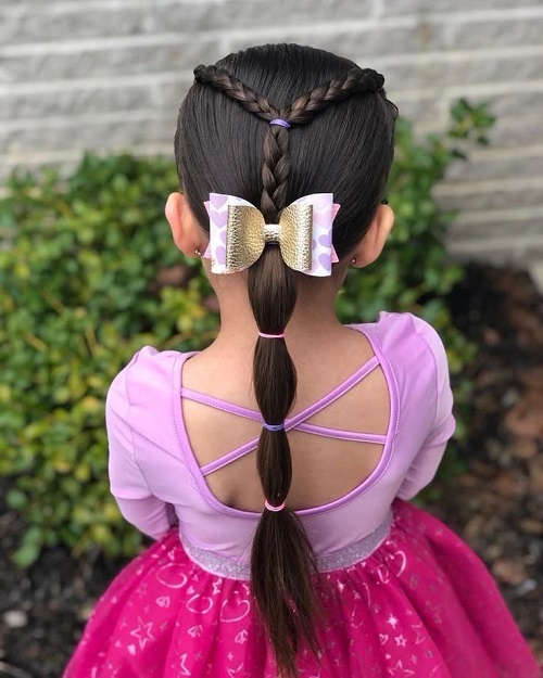 Trending Hairstyle Idea For Cute Little Girl 3