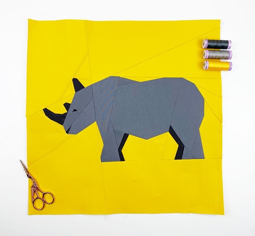 rhino-quilt-block