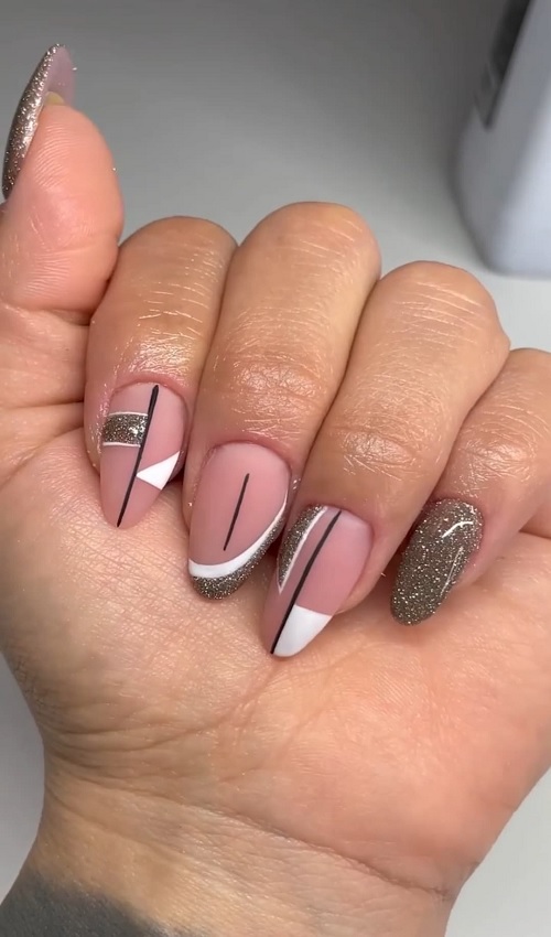 abstract nails