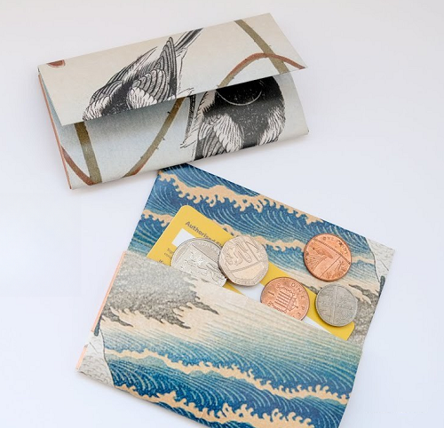 Traditional Japanese Origami Purse