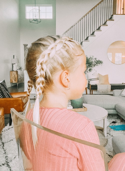 Kids Braided Hairstyle 3