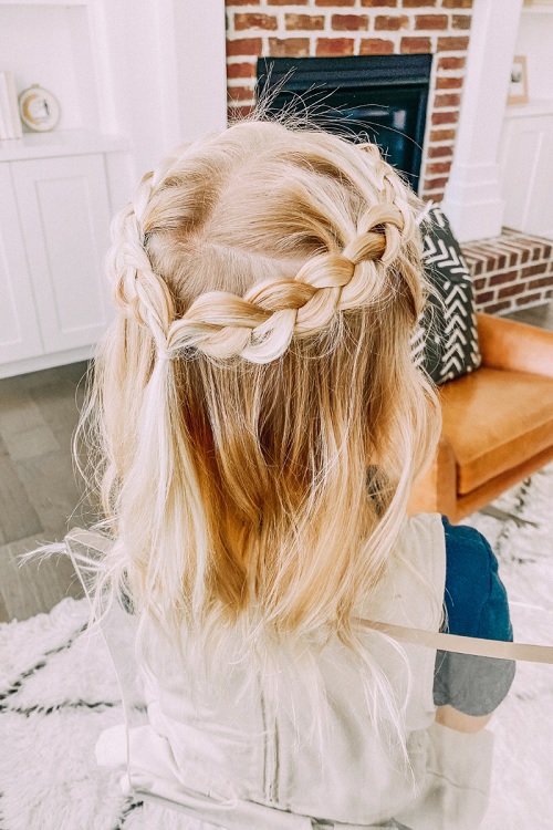 Easy Crown Dutch Braid
