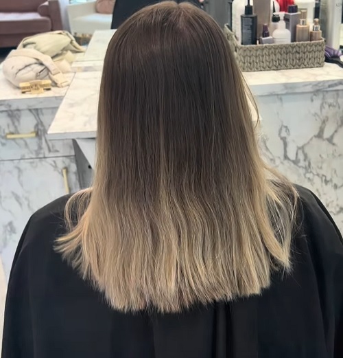 blonde low maintenance hair color