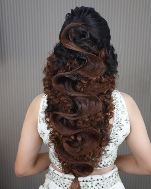 beautiful mermaid hairstyle
