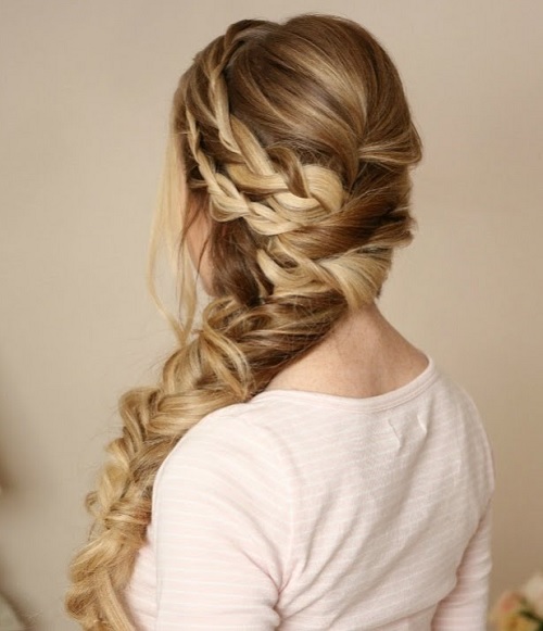 Mermaid Side Braid