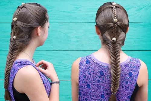 Fishtail Mermaid Braid Hair