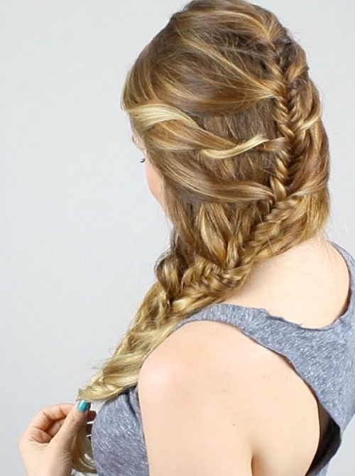 Mermaid Fishtail Braid