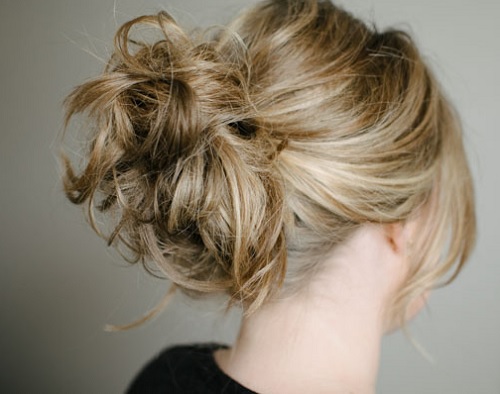 messy bun for everyday