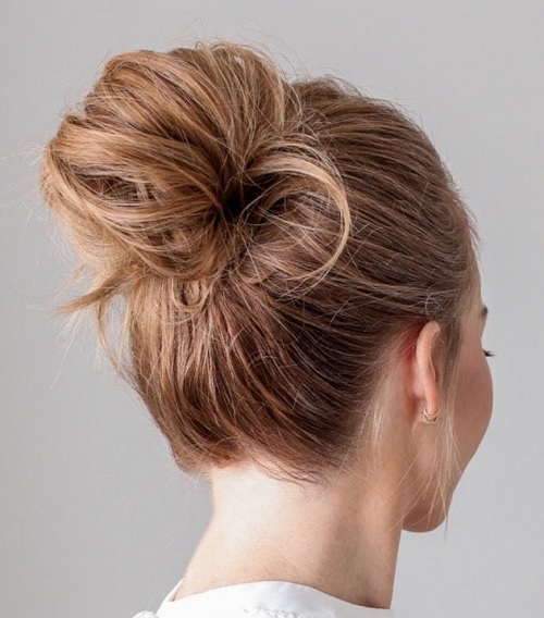 messy bun