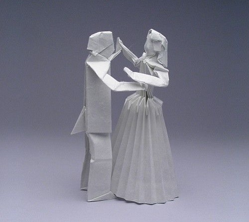 Dancers origami