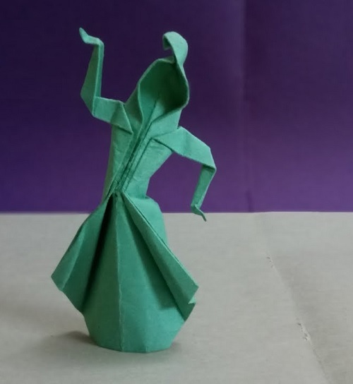 Origami Dancing Dolls 2
