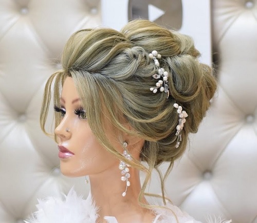 Messy updo hairstyles Ideas