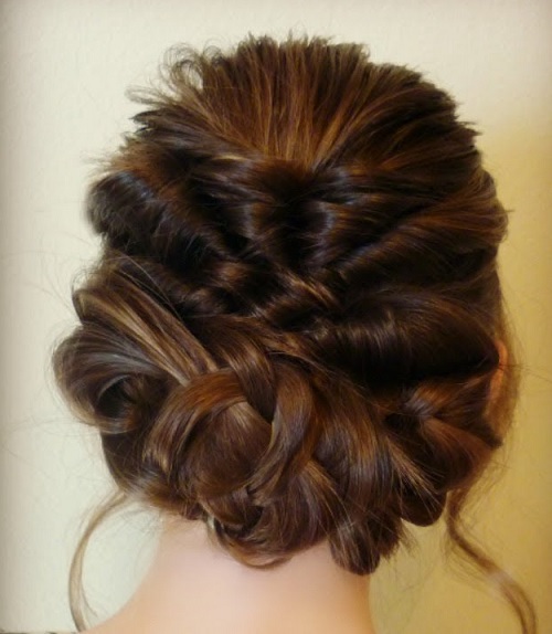 Messy updo hairstyles Ideas