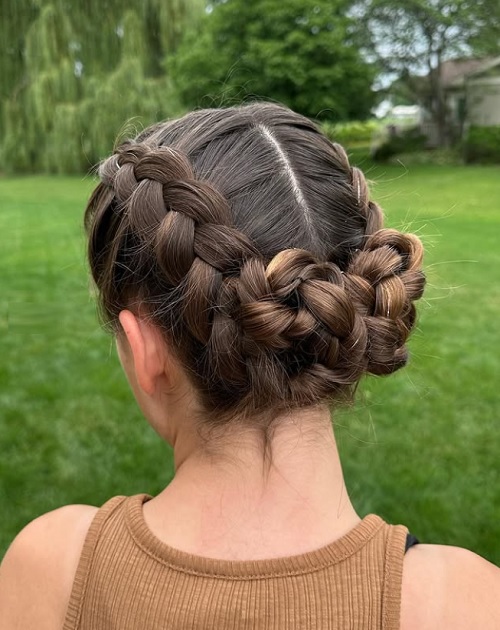 Updo for summer