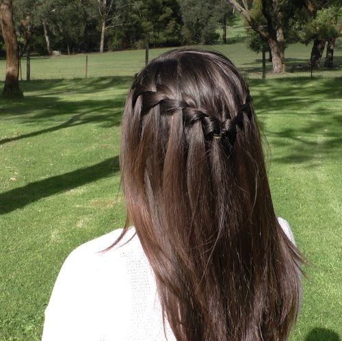 Diy Waterfall Braid