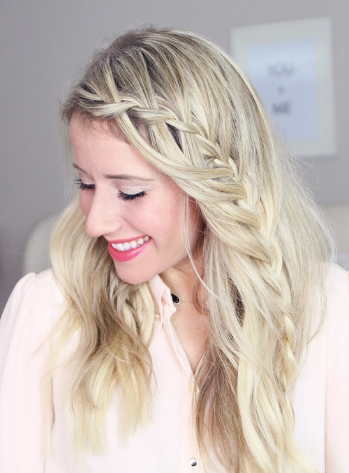 Waterfall Accent Braid