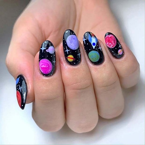 Colorful Nail Art 13