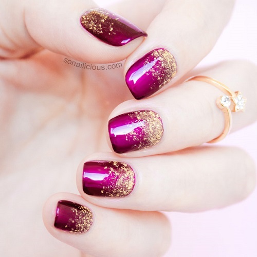 Glitter Nails Design Ideas 1