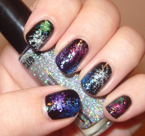Glitter Nails Design Ideas 2