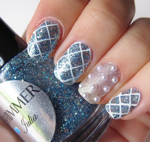 Glitter Nails Design Ideas 3
