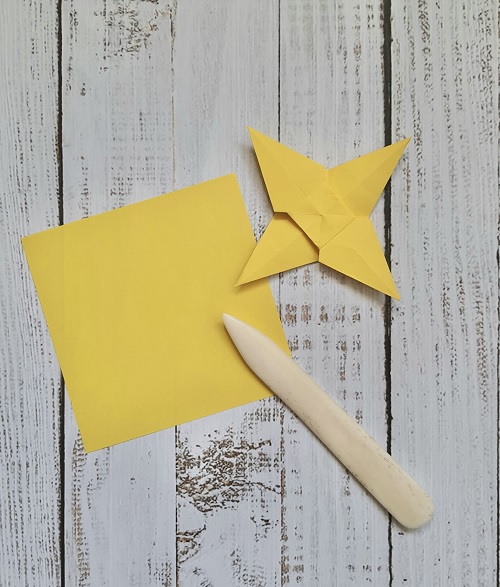origami star step by step 3