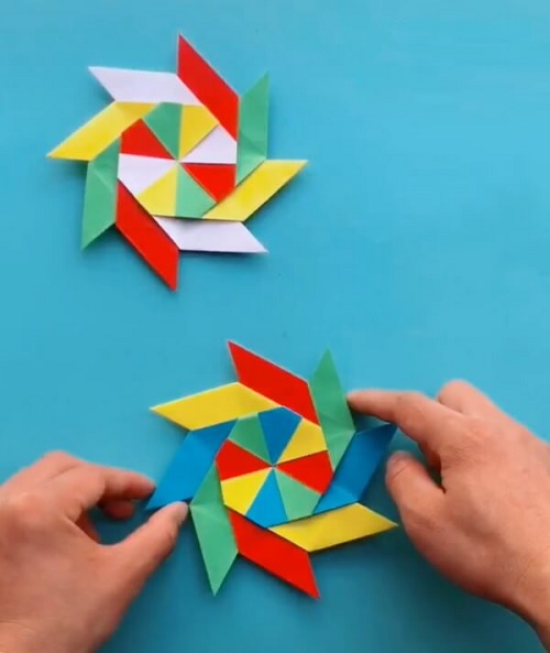 8 Pointed Transforming Ninja Star