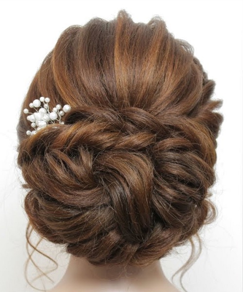 wedding bun Hairstyle 2
