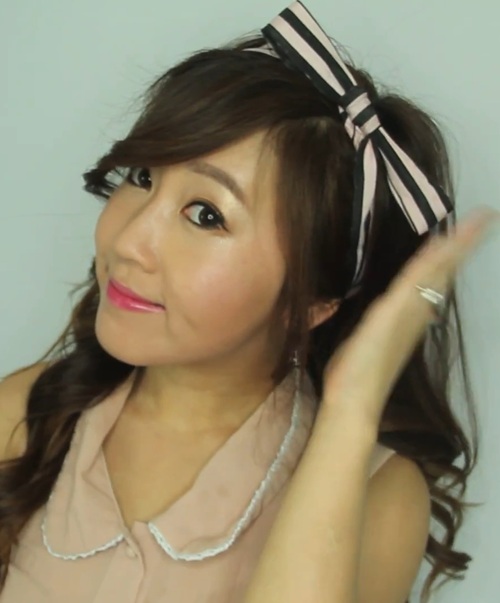 Easy Ribbon Hairstyles