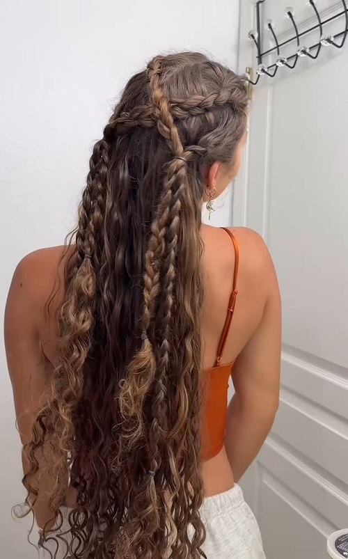 hairstyle for curly hairs