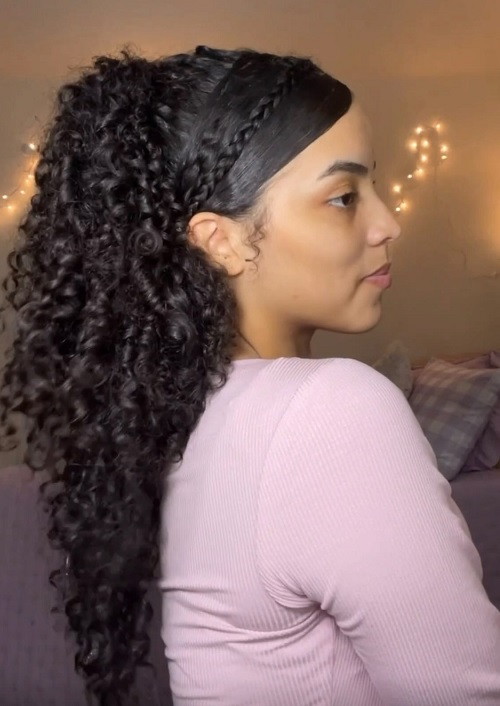 hairstyle inspo for curly hair
