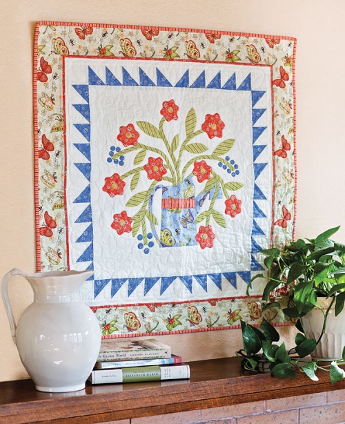 Garden Time Wall Hanging Quilt