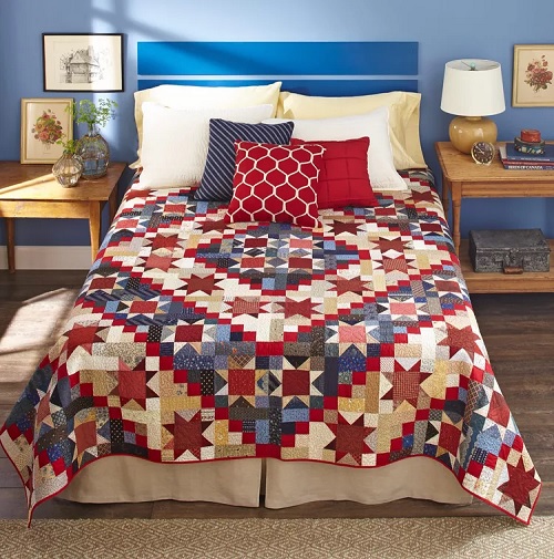 quilted bedhseet