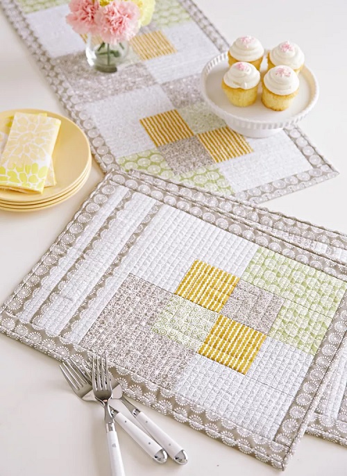 quilt table mat