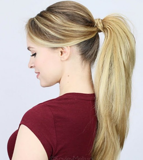 Minute Ponytail Routine