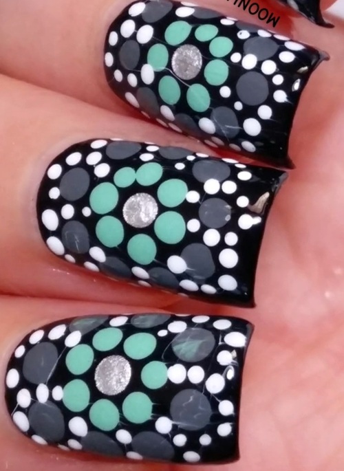 top Mandala design nail pattern ideas