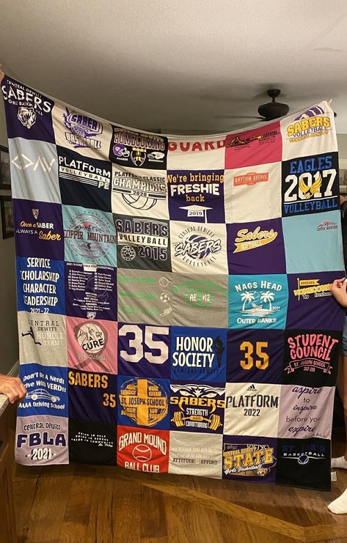 Trending Memory Quilt from Clothes 5