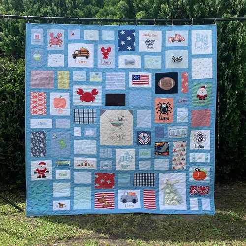 Marvelous Memory Quilt from Clothes 2