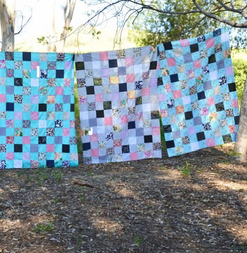 Memory Quilt from Clothes 3