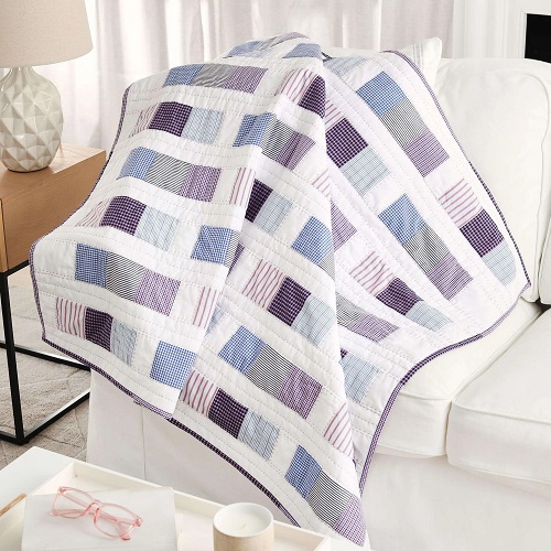 Memory Quilt from Clothes 4