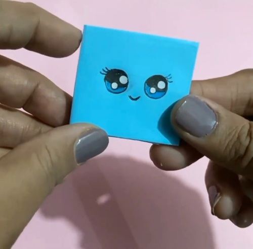 DIY Mini Origami Blizzard Book
