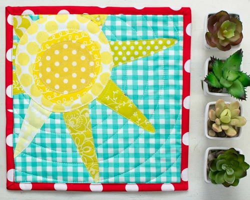 Mini quilt wall hanging patterns