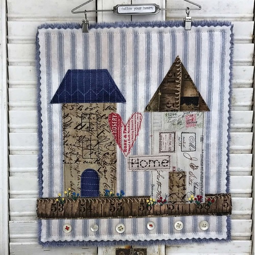 Clark Quilting Follow Your Heart Home Wall Hanging