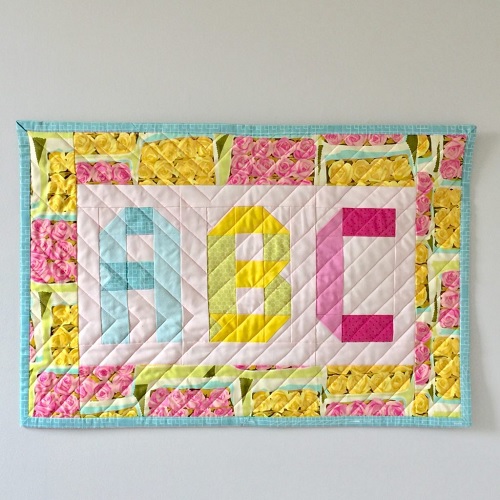 mini quilt idea