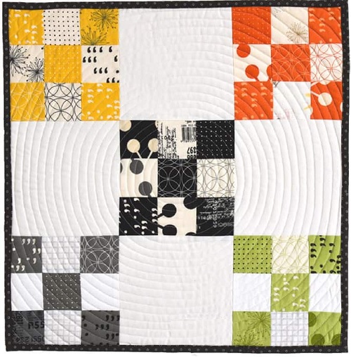 gorgeous nine patch quilt