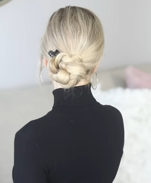 EASY HAIRSTYLES w/claw clips