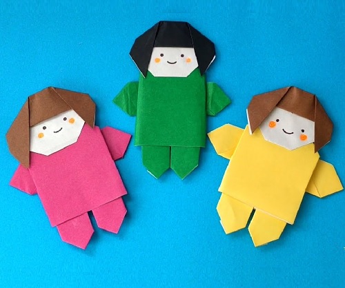 Origami Miniature Dolls 1