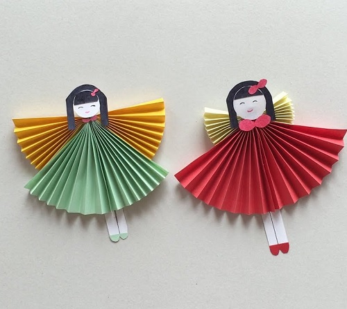 Origami Girl Doll Tutorial