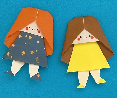 Origami Miniature Dolls 2