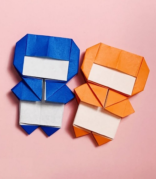 Origami Miniature Dolls 3