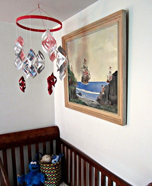 DIY Origami Baby Mobile from B-Inspired Mama